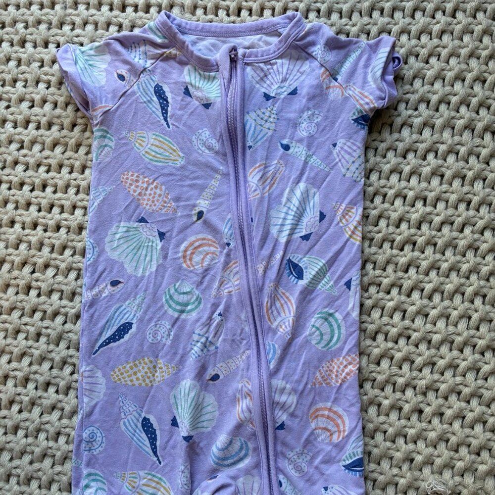 Little Sleepies Shortie Zippie 12-18mo